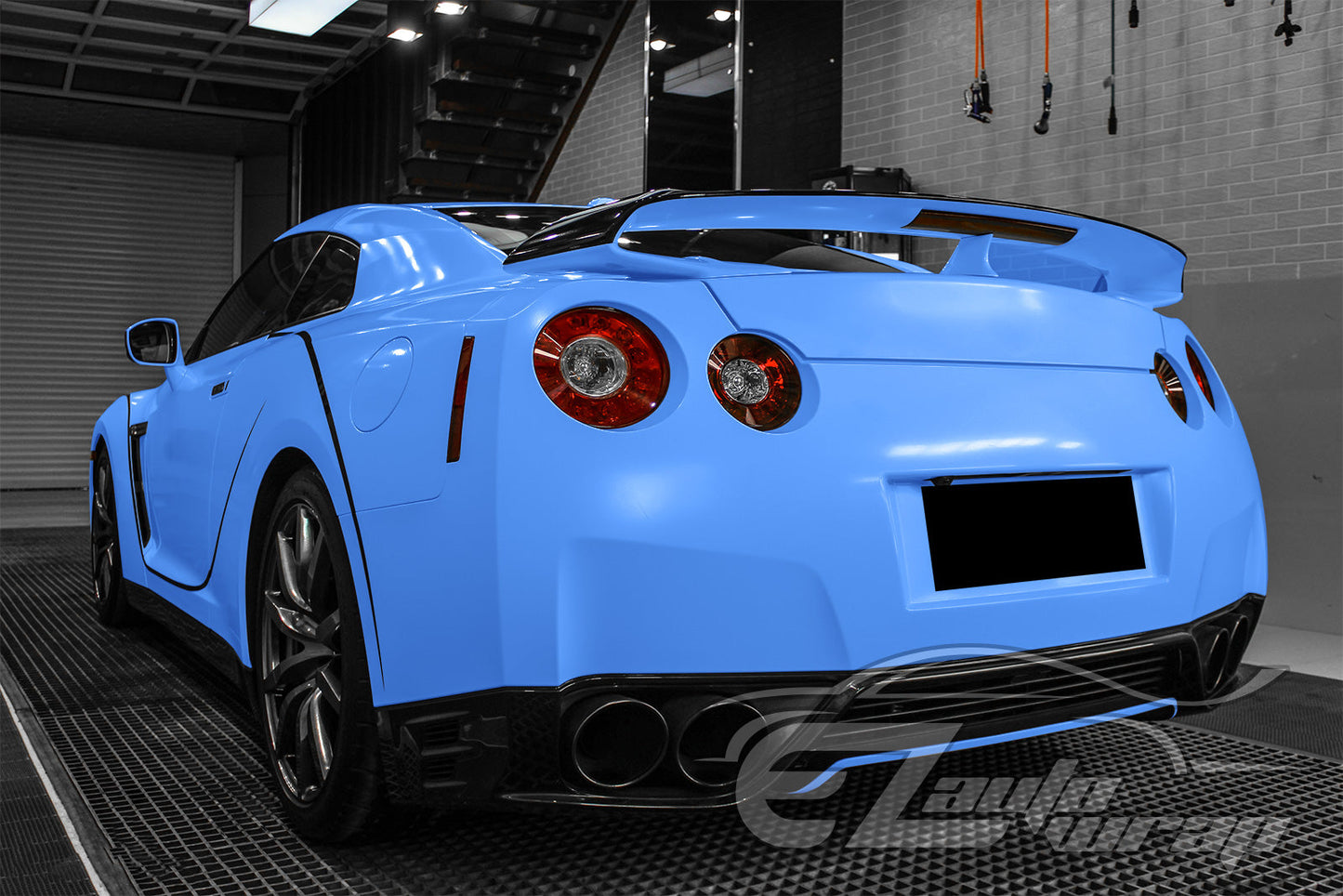Satin Marina Blue Matte Flat Vinyl Wrap