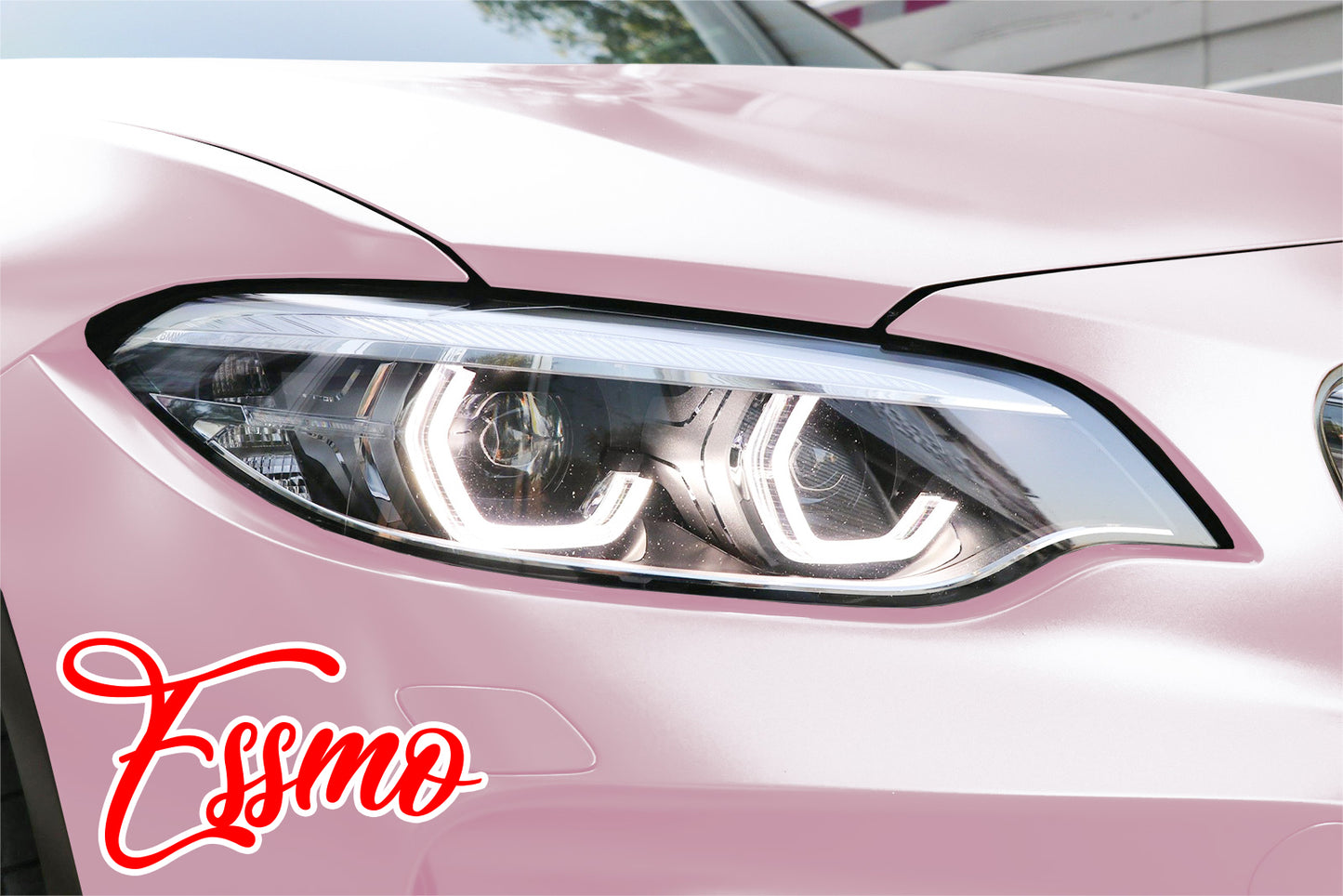 Matte Metallic Satin Pearl Cherry Blossom Pink Vinyl Wrap