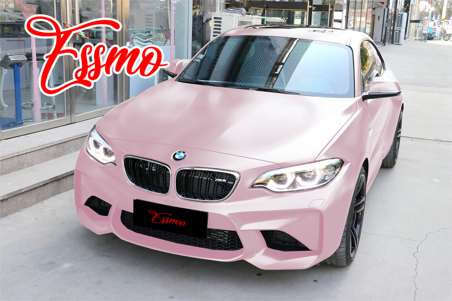 Matte Metallic Satin Pearl Cherry Blossom Pink Vinyl Wrap
