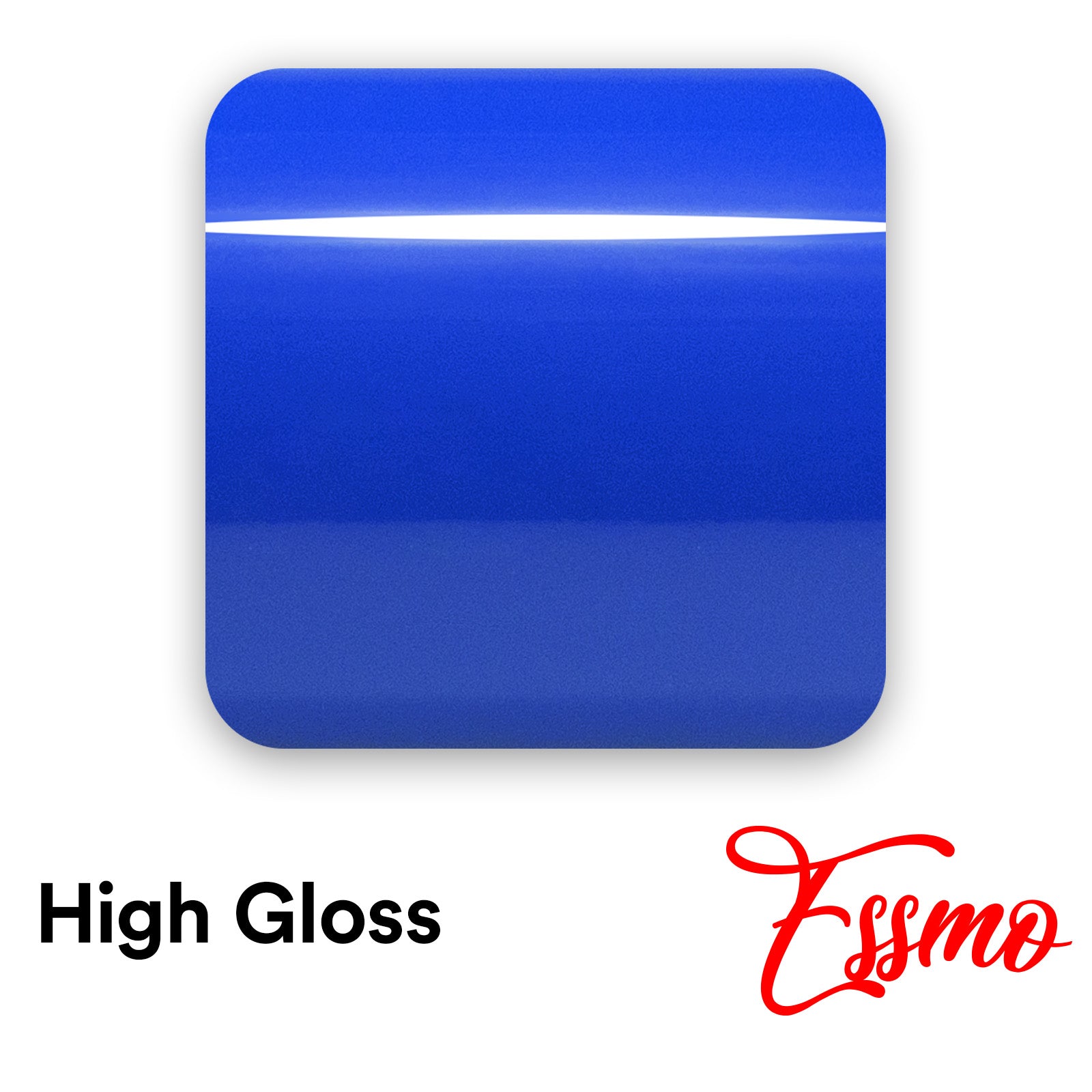 High Gloss Sapphire Blue Vinyl Wrap – Essmovinyl