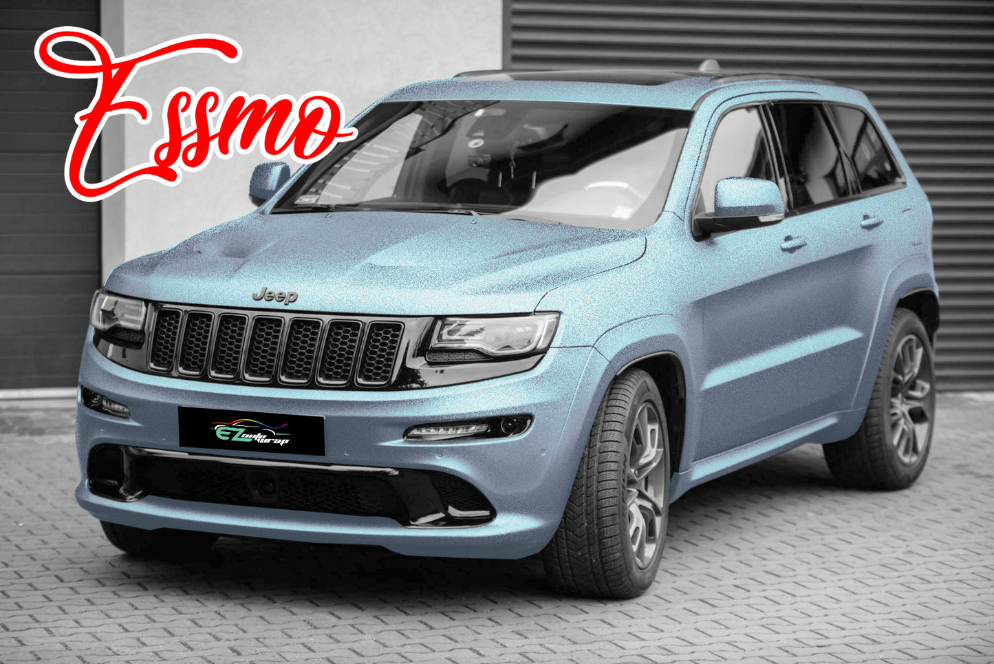 Space Candy Matte Gray Teal Vinyl Wrap