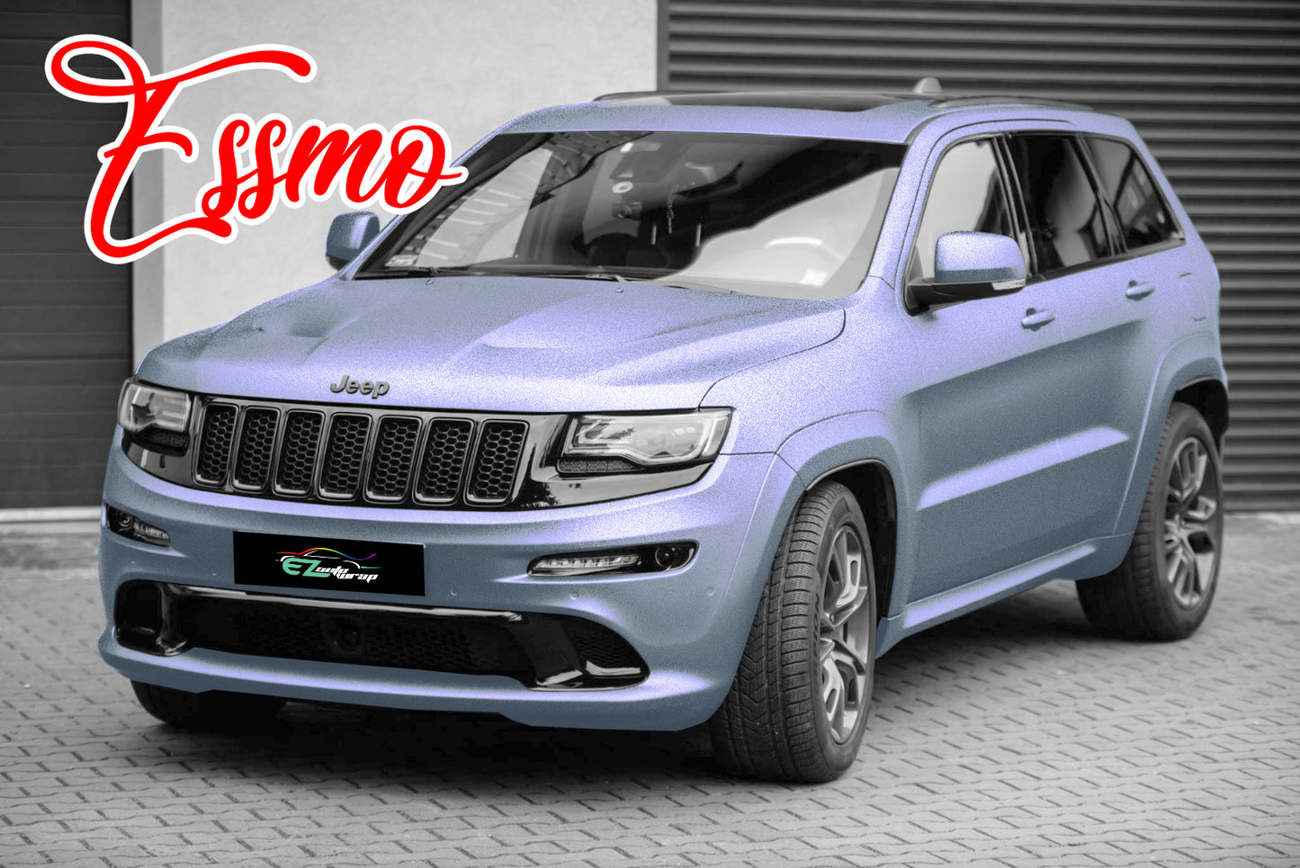 Space Candy Matte Gray Purple Vinyl Wrap