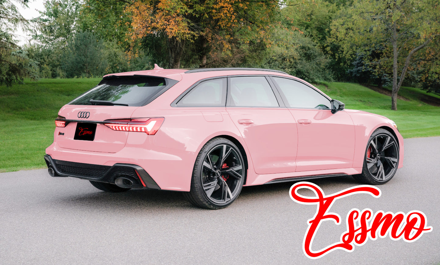 High Gloss Rouge Pink Vinyl Wrap