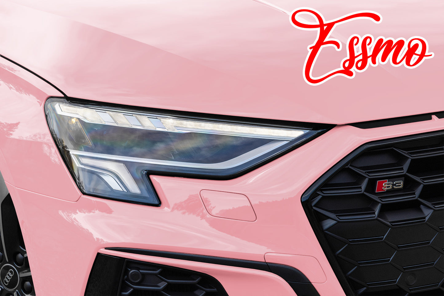 High Gloss Rouge Pink Vinyl Wrap