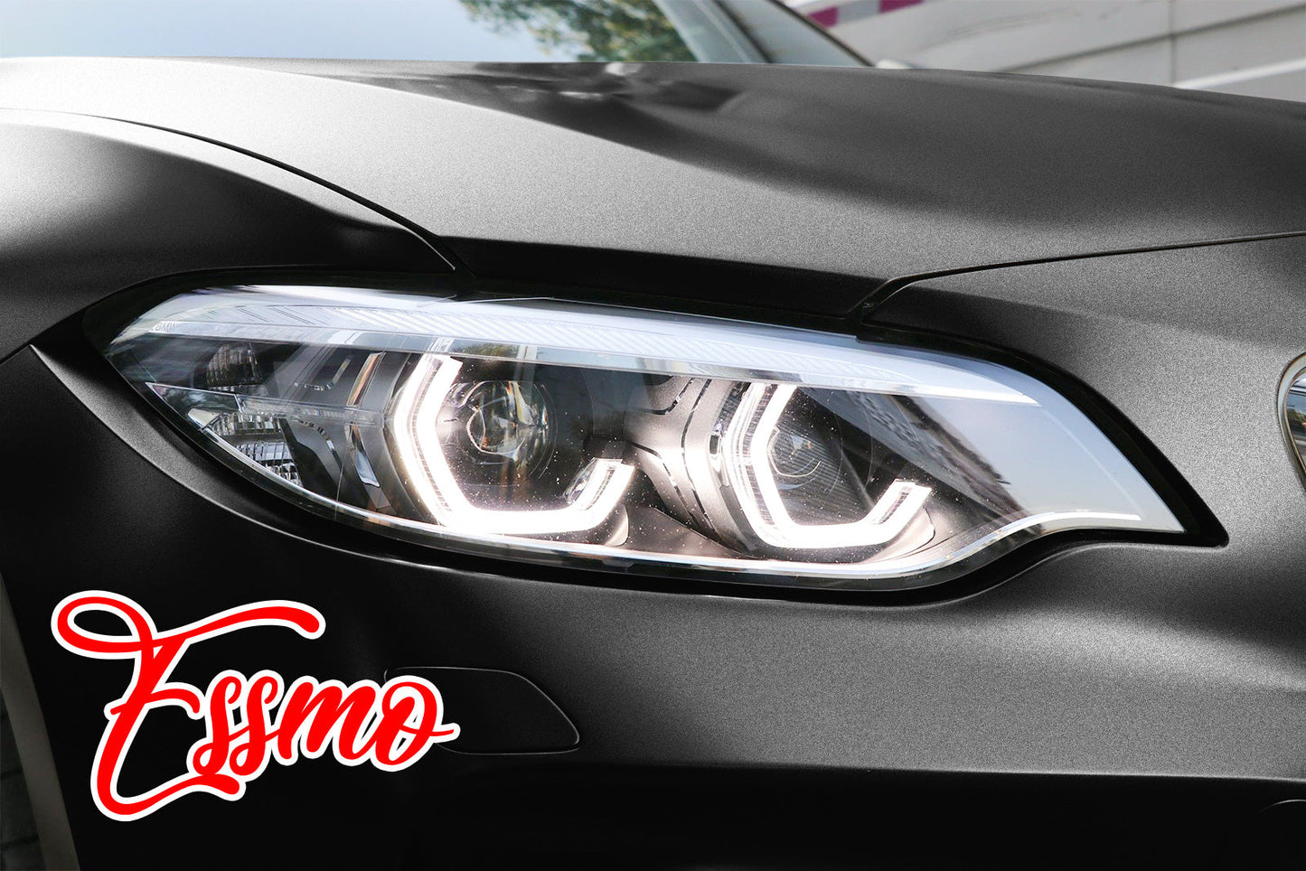 Heavy Metal Diamond Satin Midnight Black Vinyl Wrap