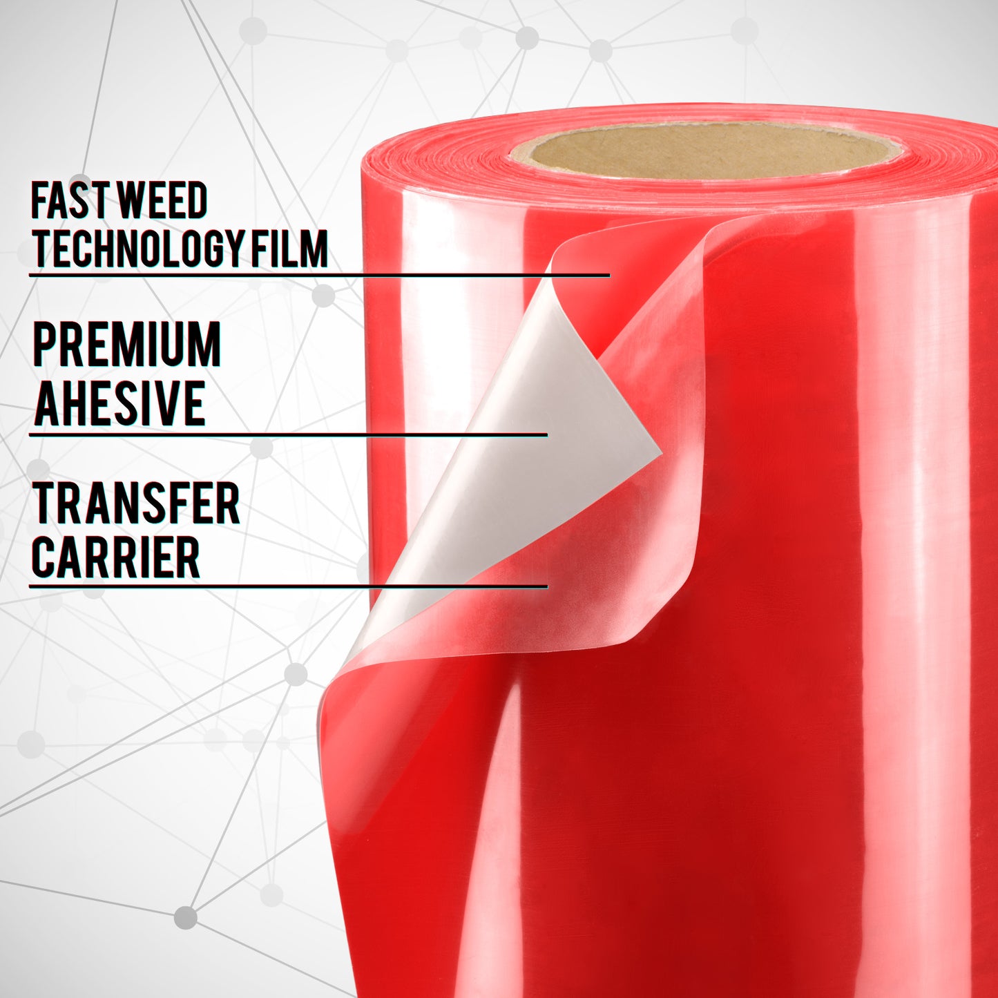 ESSMO™ Red Flock Heat Transfer Vinyl HTV DF04