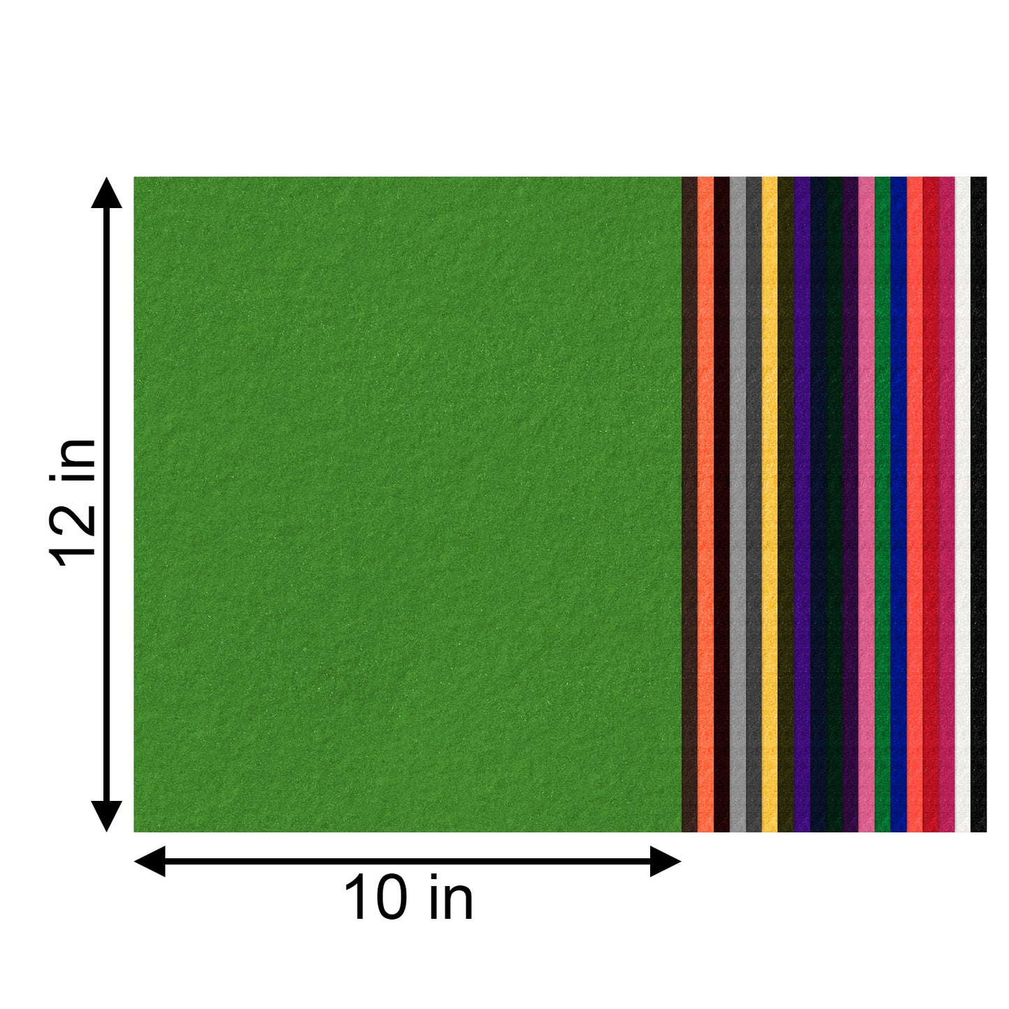 20pcs 20 Colors Flock Heat Transfer Vinyl 12"x10" HTV Bundle