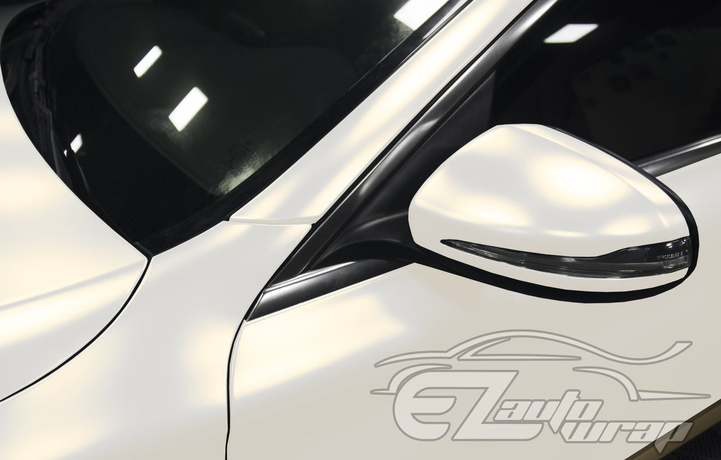 Matte Pearl White to Gold Vinyl