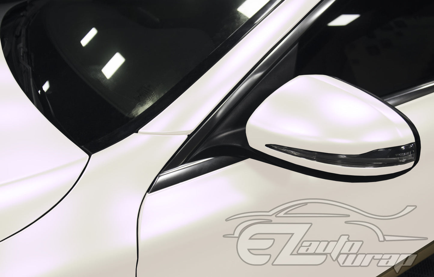 Matte Pearl White to Purple Vinyl