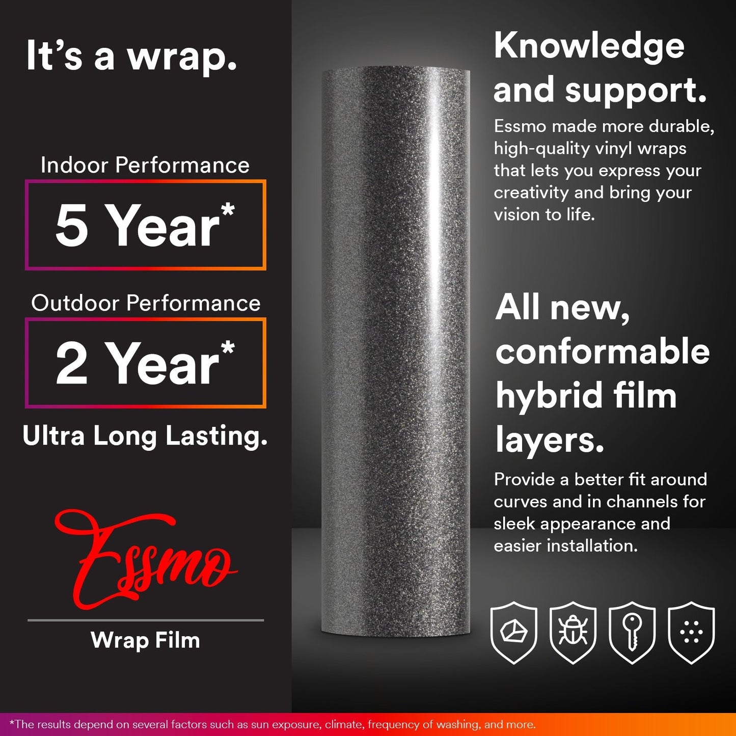 Heavy Metal Diamond Satin Charcoal Gray Vinyl Wrap