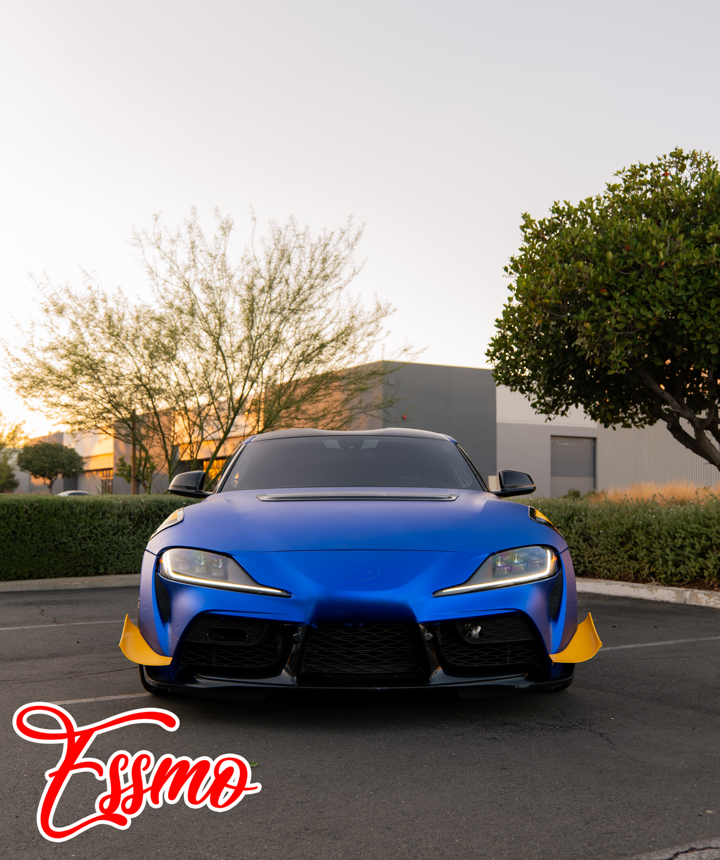 PET Romance Chrome Klein Blue Vinyl Wrap