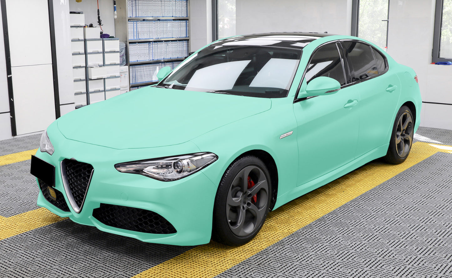 Ultra Matte Teal Vinyl Wrap