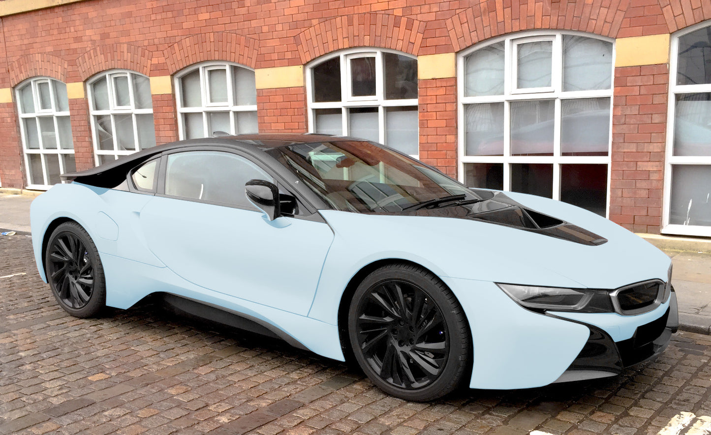 Ultra Matte Ice Blue Vinyl Wrap