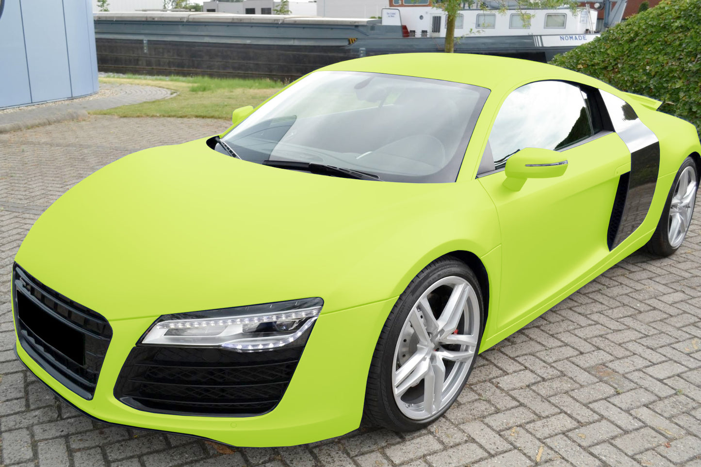 Ultra Matte Acid Lime Vinyl Wrap