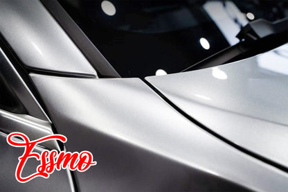 PET Super Gloss Metallic GT Silver Vinyl Wrap