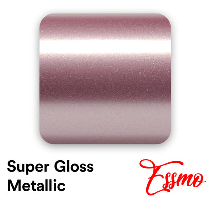 Super Gloss Metallic Passion Pink Vinyl Wrap