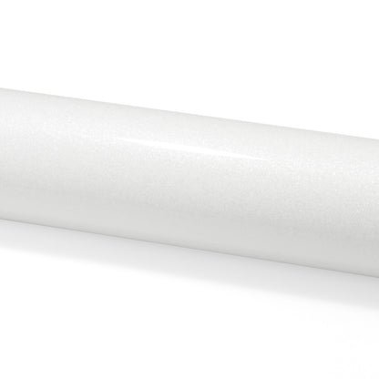 Heavy Metal Diamond Gloss Ceramic White Vinyl Wrap