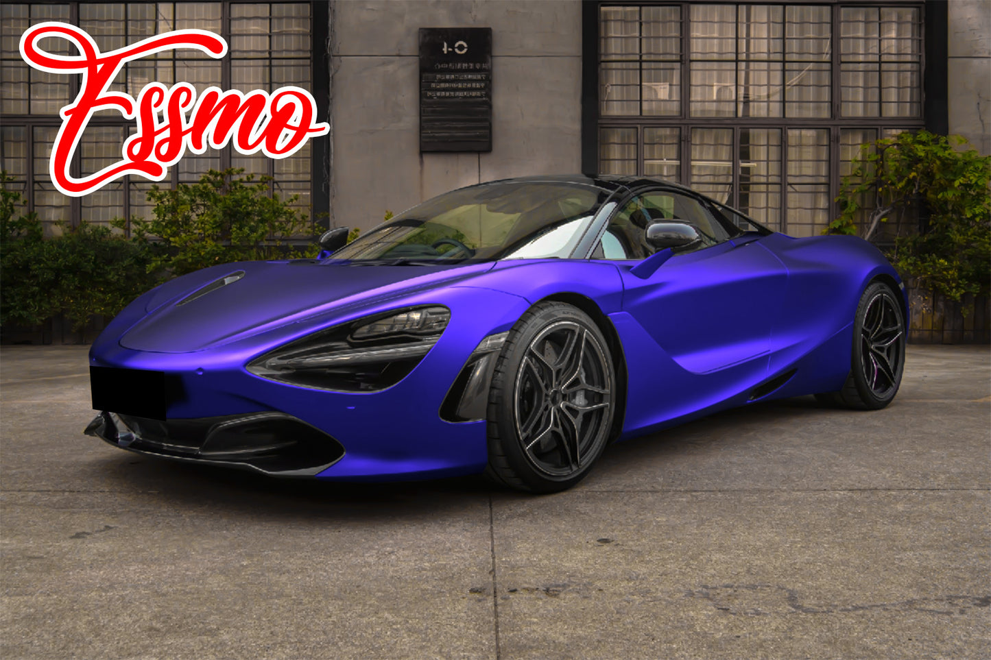 PET Romance Chrome Purple Vinyl Wrap