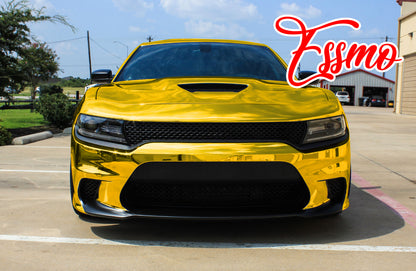 PET Chrome Gold Vinyl Wrap