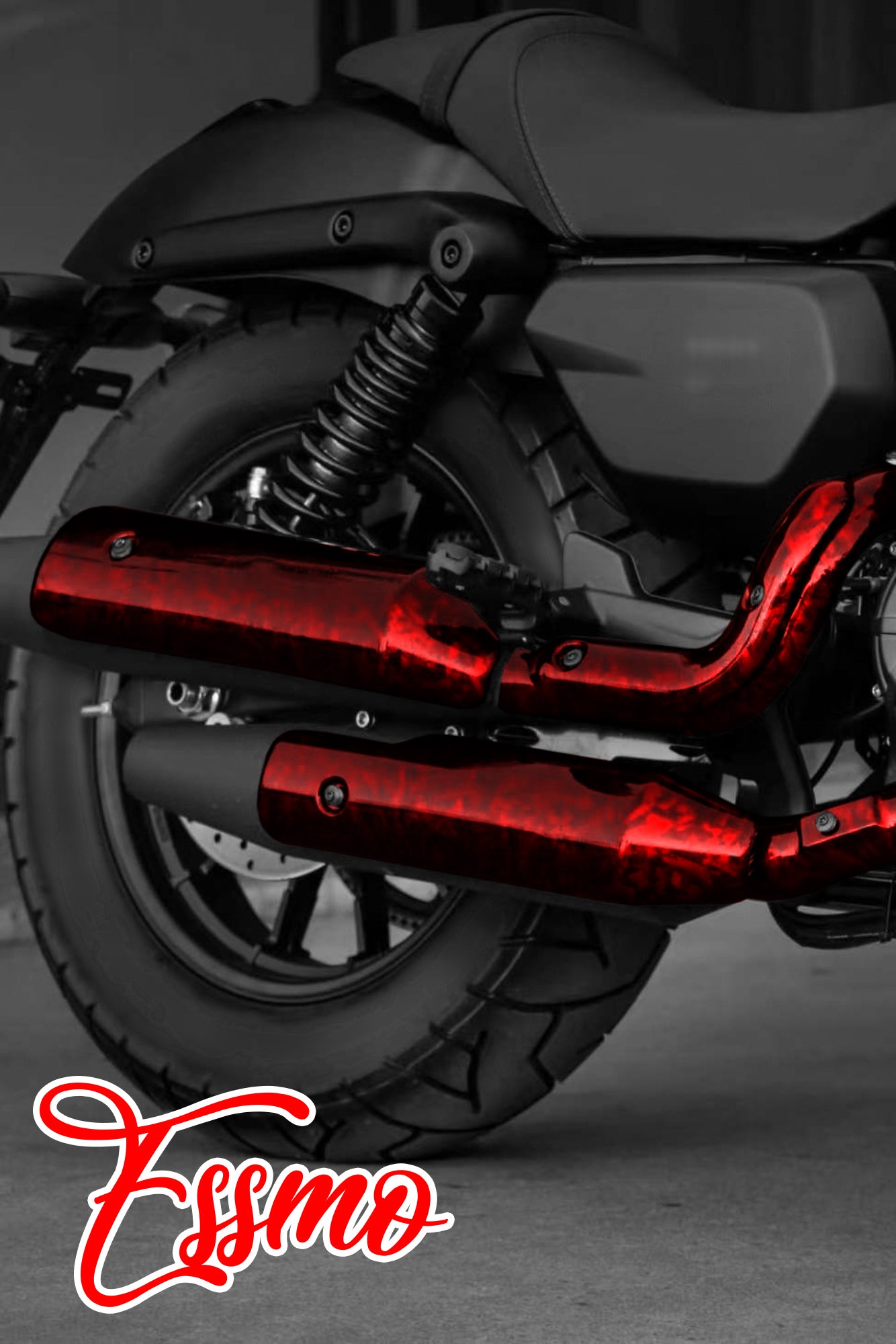 Marble Forged Gloss Red Dry Apply PPF TPU Paint Protection Film
