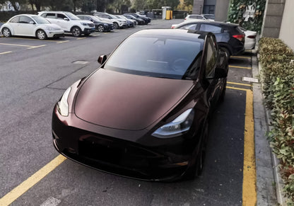 Galaxy Dust Gloss Black Cherry Vinyl Wrap