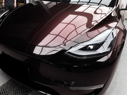 Galaxy Dust Gloss Black Cherry Vinyl Wrap
