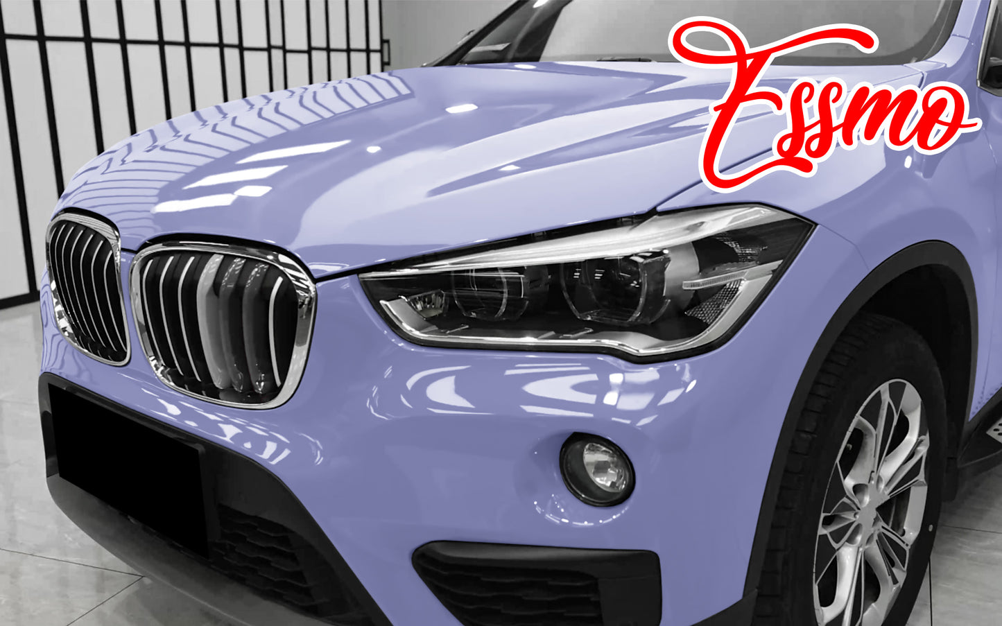 PET Super Gloss Chalk Purple Vinyl Wrap