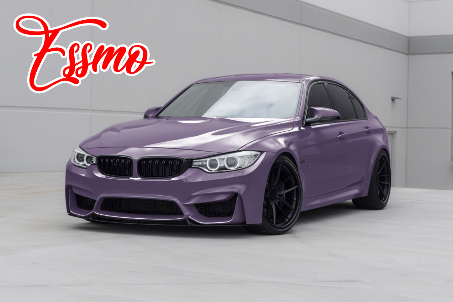 PET Super Gloss Negroni Purple Vinyl Wrap