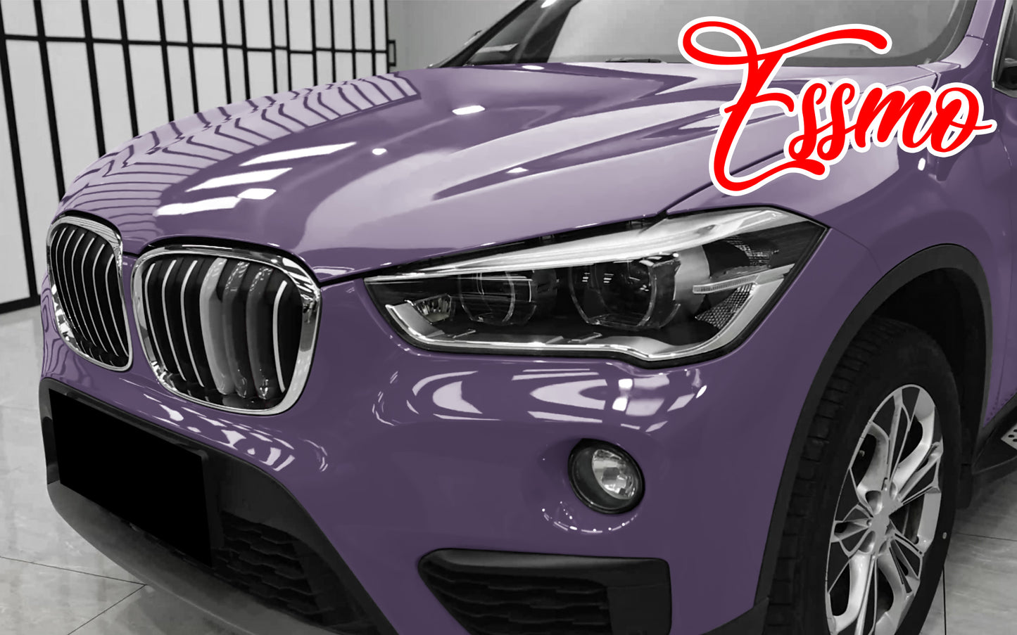 PET Super Gloss Negroni Purple Vinyl Wrap