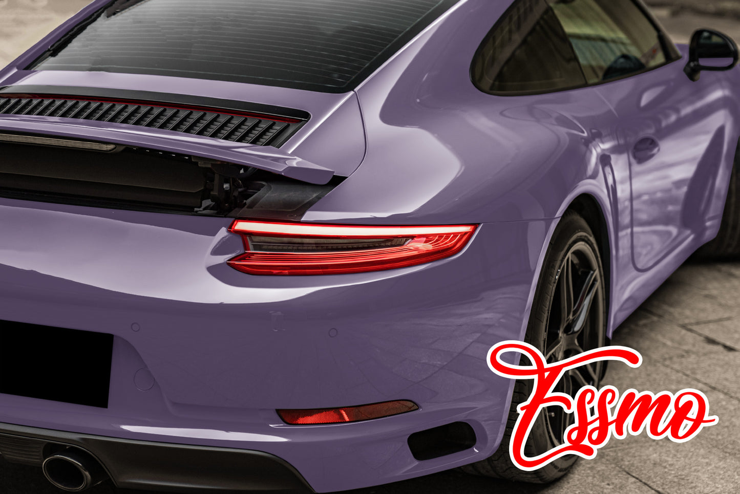 PET Super Gloss Negroni Purple Vinyl Wrap
