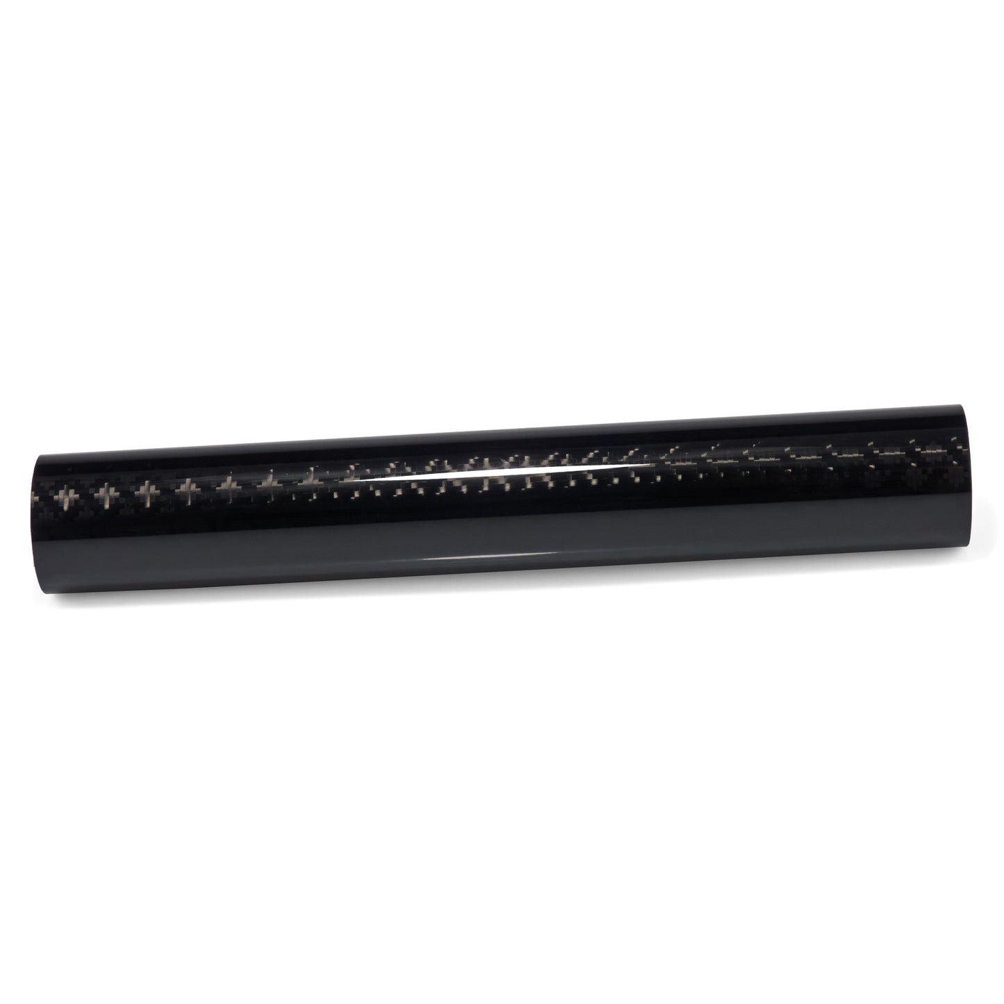 Nano TPF Carbon Fiber Gloss Infinity Woven Black Vinyl Wrap