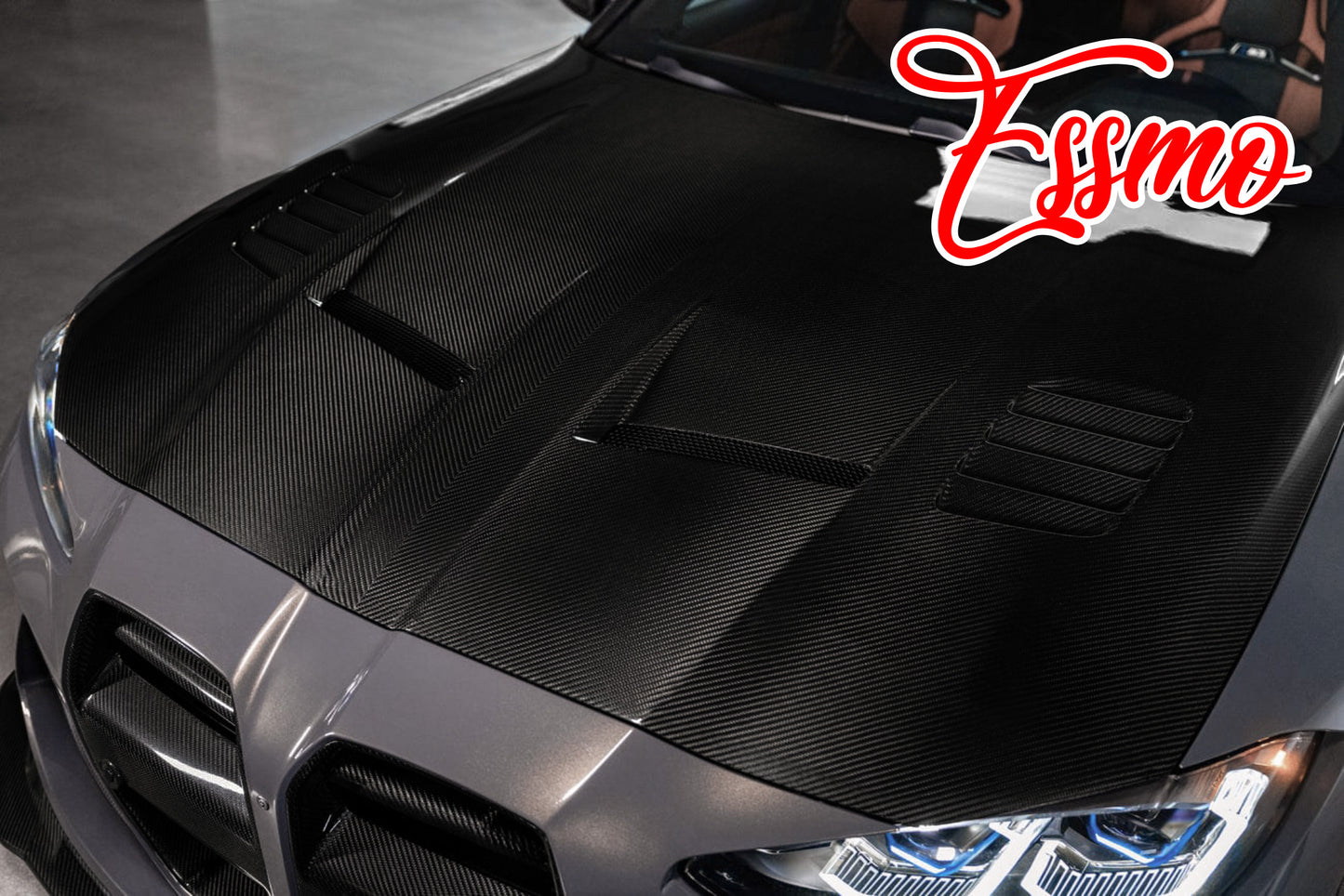 Nano TPF Carbon Fiber Gloss 9D Black Vinyl Wrap