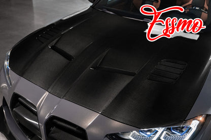 Nano TPF Carbon Fiber Gloss 9D Black Vinyl Wrap
