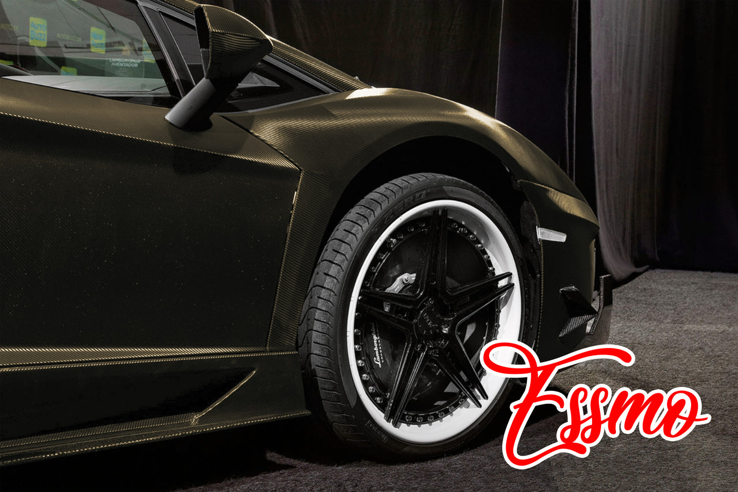 PET Chrome 7D Carbon Fiber Gray Vinyl Wrap