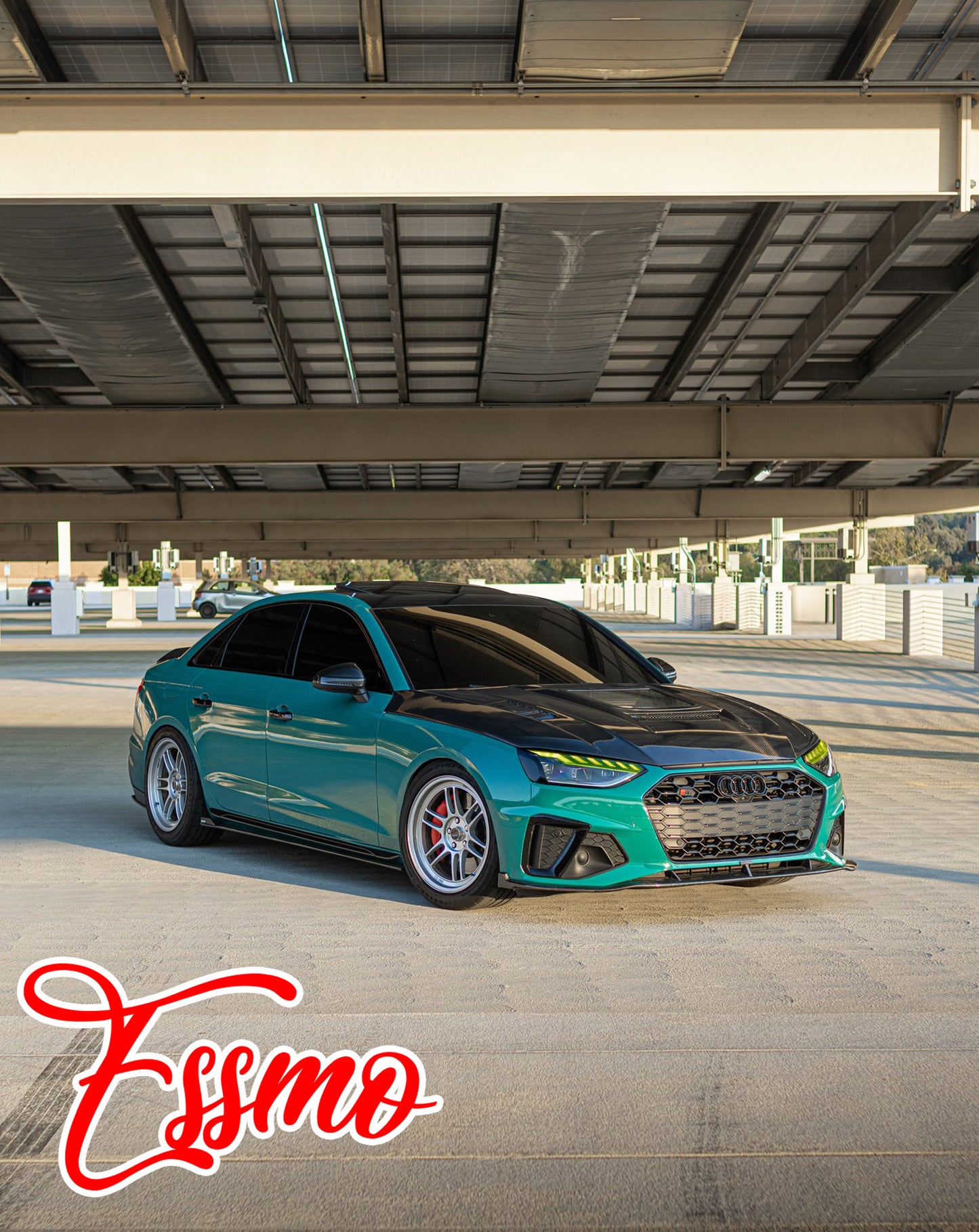PET Super Gloss Storm Green Vinyl Wrap