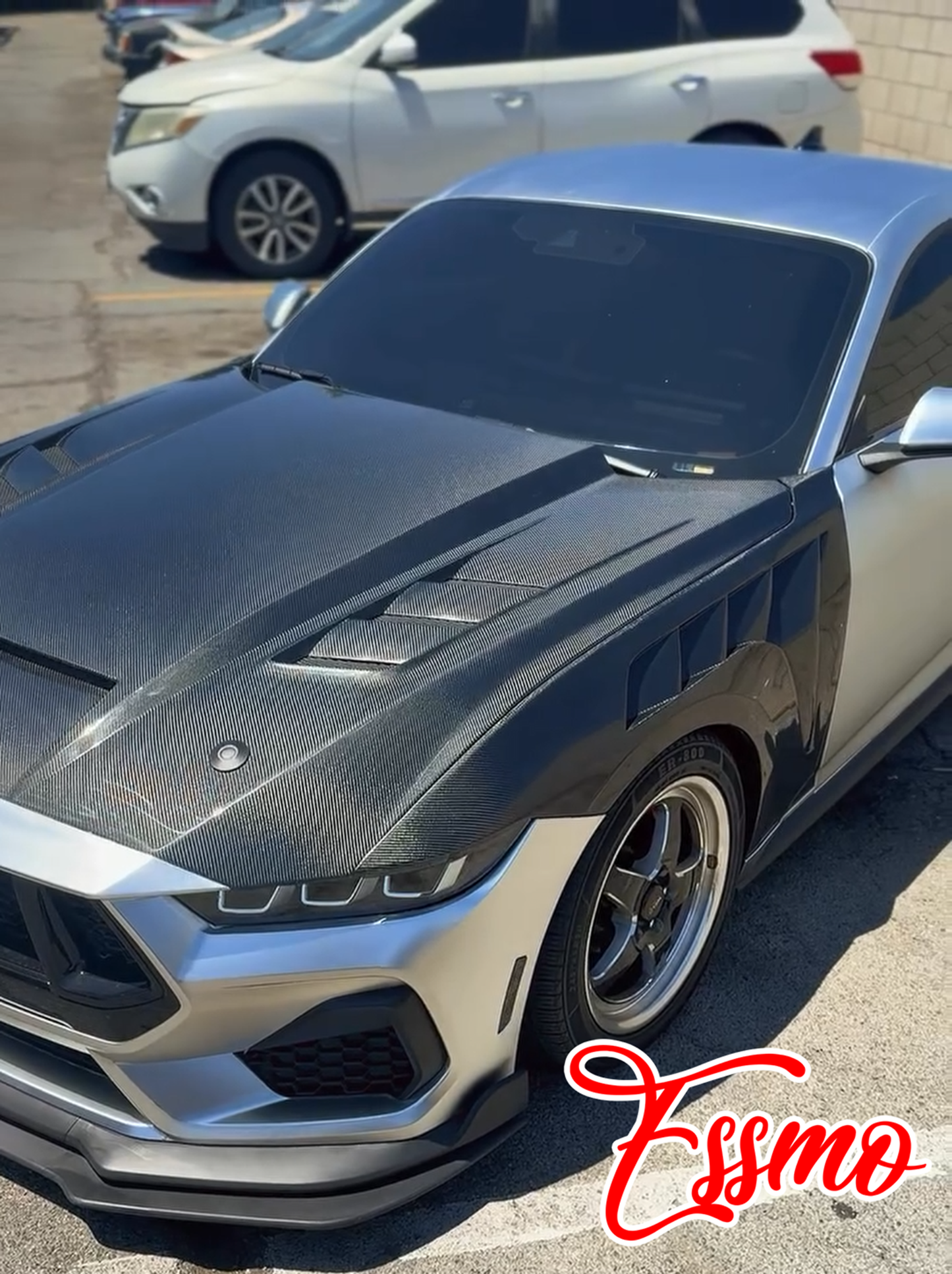 PET Romance Chrome Silver Vinyl Wrap