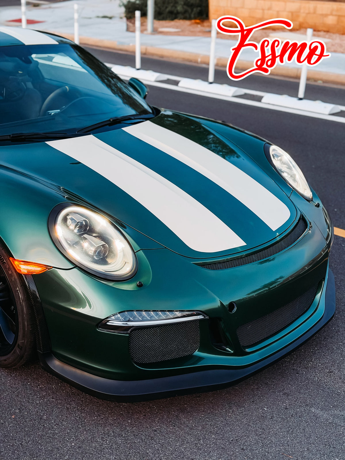 Gloss Metallic Forest Green Dry Apply PPF TPU Paint Protection Film