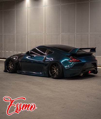 PET Super Gloss Metallic Dark British Green Vinyl Wrap