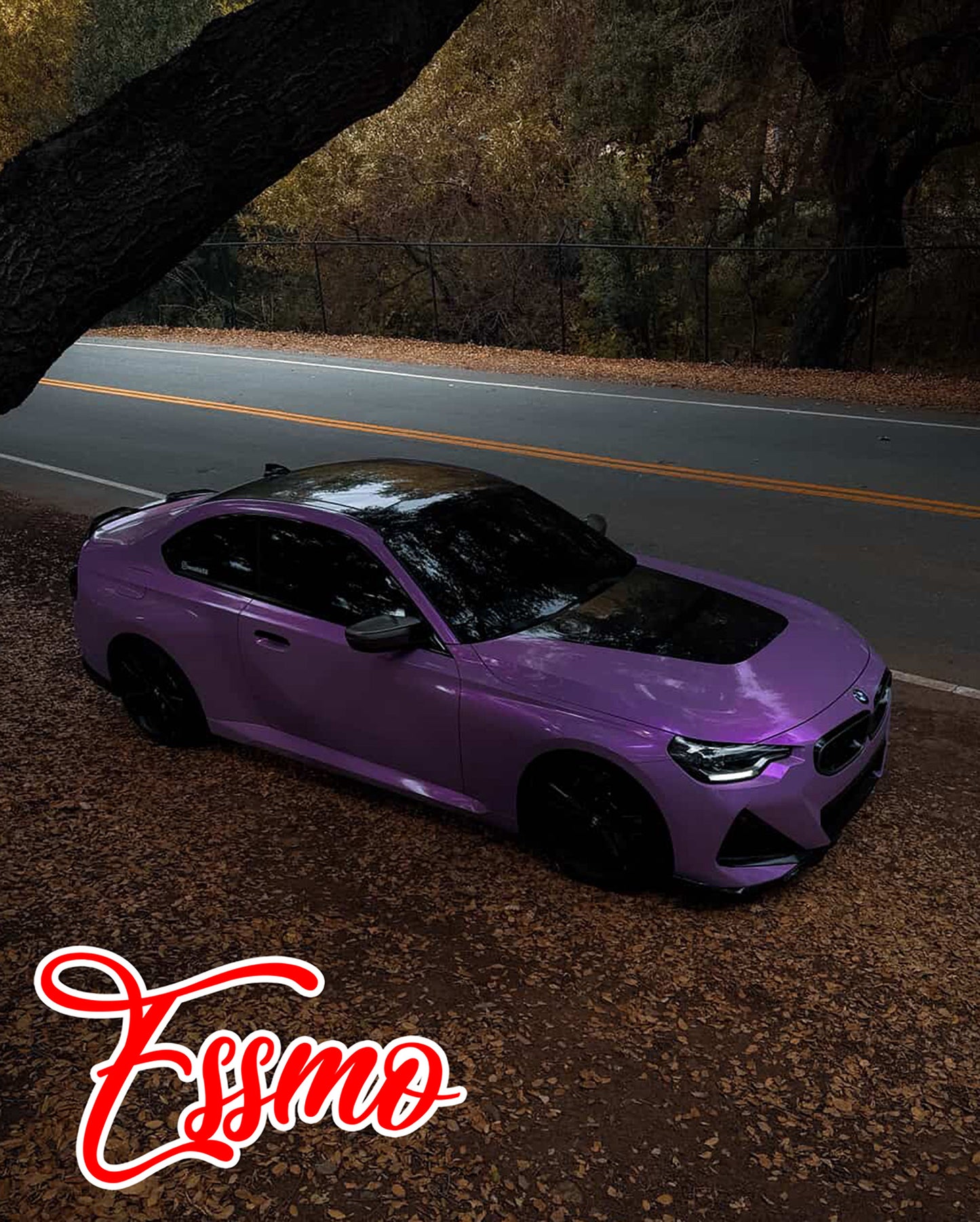 PET Space Candy Gloss Candy Purple Vinyl Wrap
