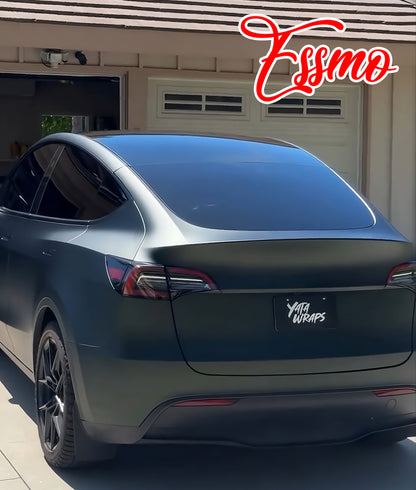 Matte Metallic Blackish Green Dry Apply PPF TPU Paint Protection Film