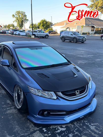 Matte Metallic Satin Pearl Frosted Blue Vinyl Wrap