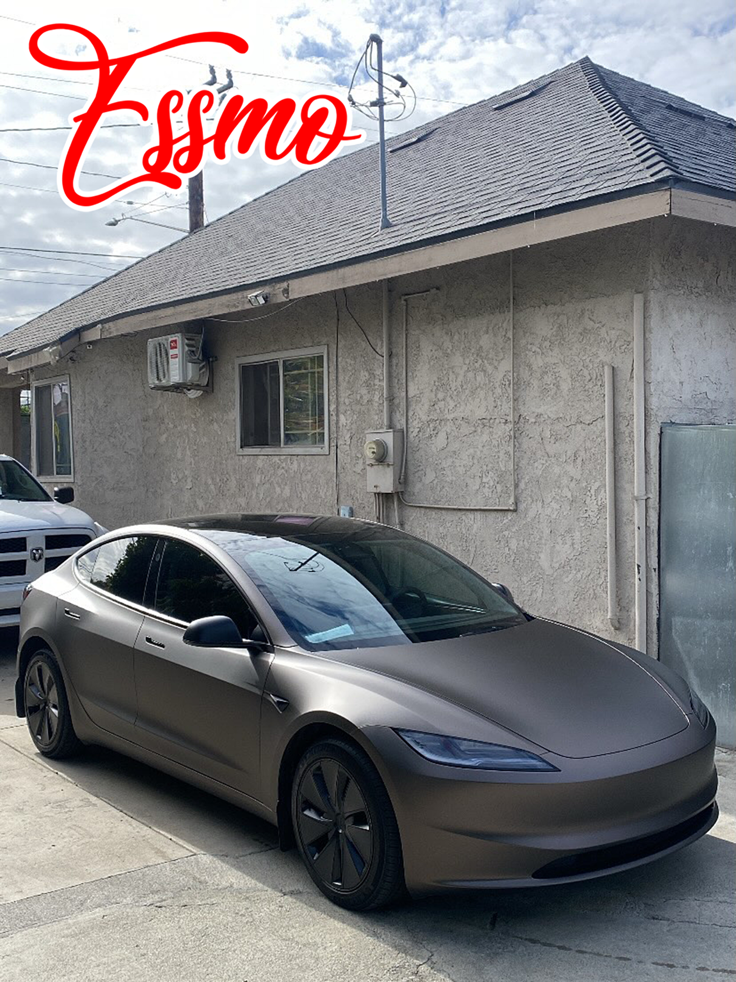PET Matte Metallic Basalt Vinyl Wrap