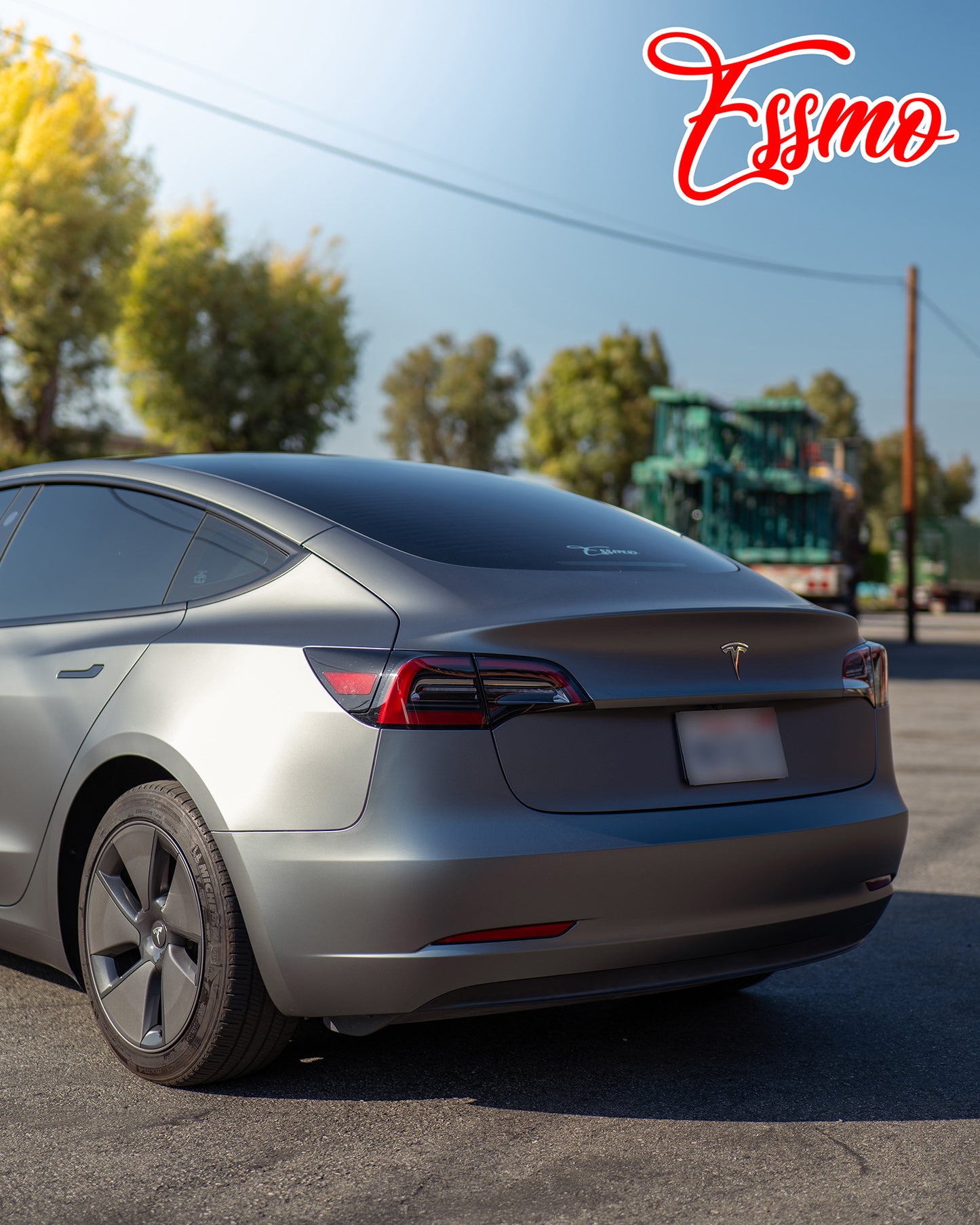 Matte Metallic Selenite Steel Dry Apply PPF TPU Paint Protection Film