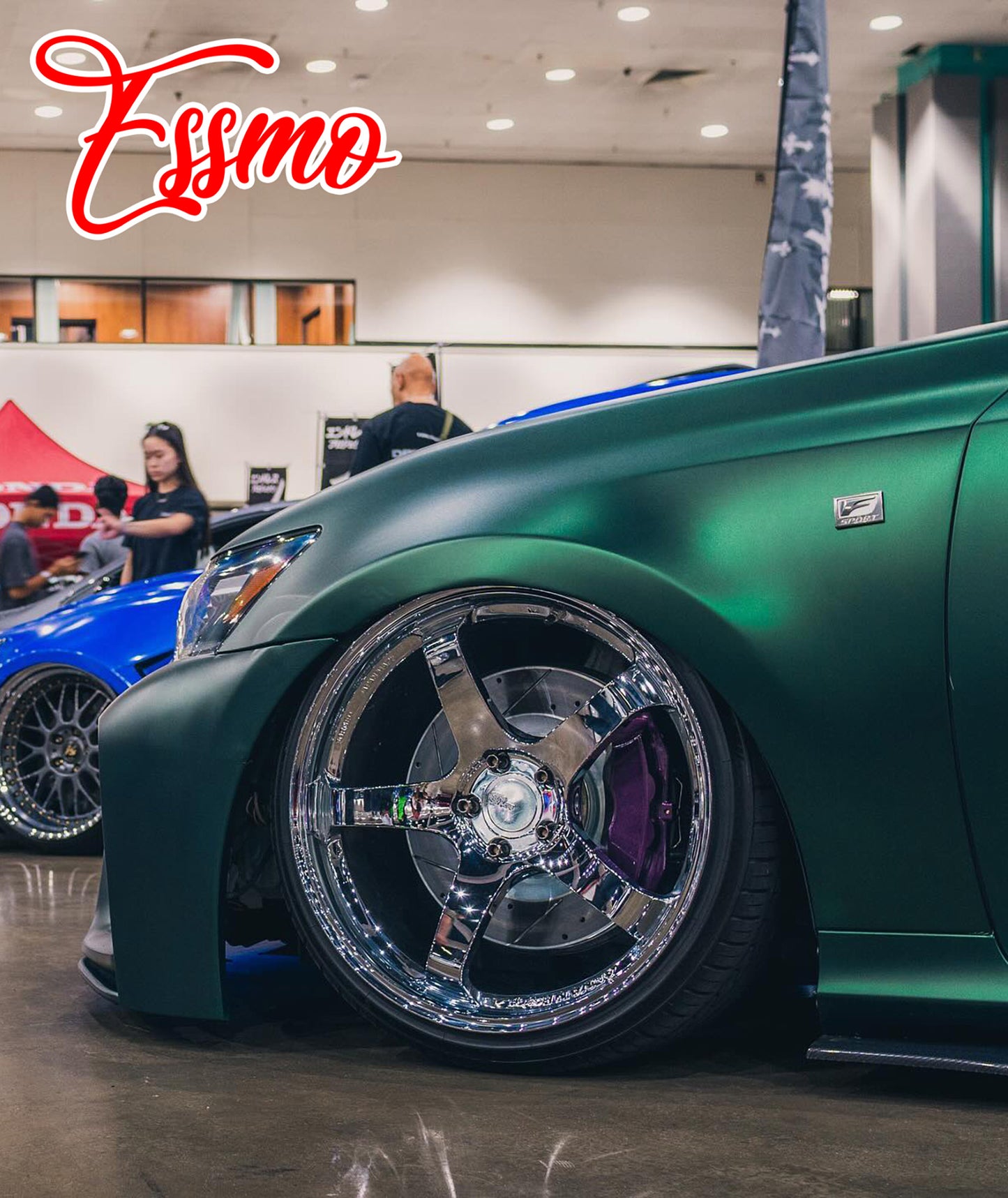 PET Romance Chrome Venom Green Vinyl Wrap