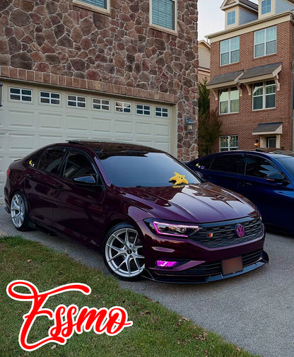 PET Super Gloss Metallic Wild Plum Purple Vinyl Wrap