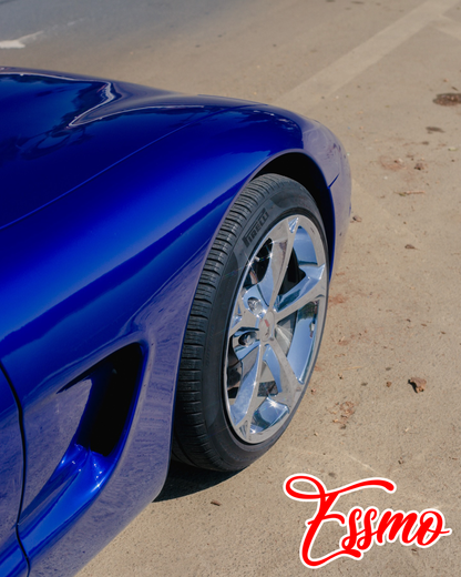 PET Liquid Metallic Klein Blue Vinyl Wrap