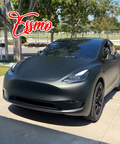 Matte Metallic Blackish Green Dry Apply PPF TPU Paint Protection Film