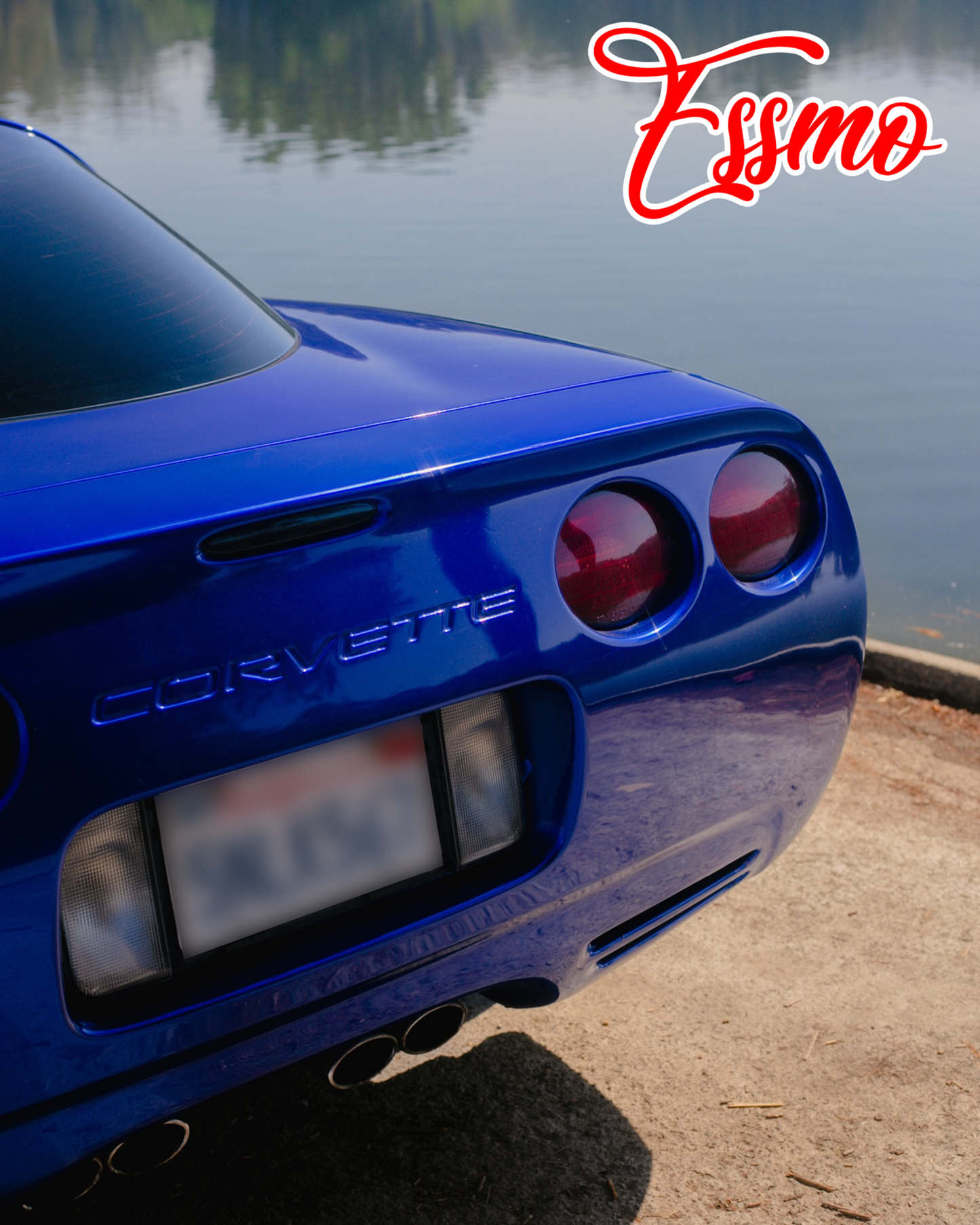 PET Liquid Metallic Klein Blue Vinyl Wrap