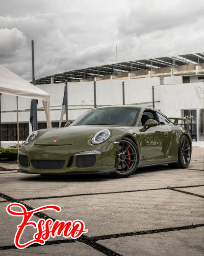 PET Super Gloss Military Green Vinyl Wrap