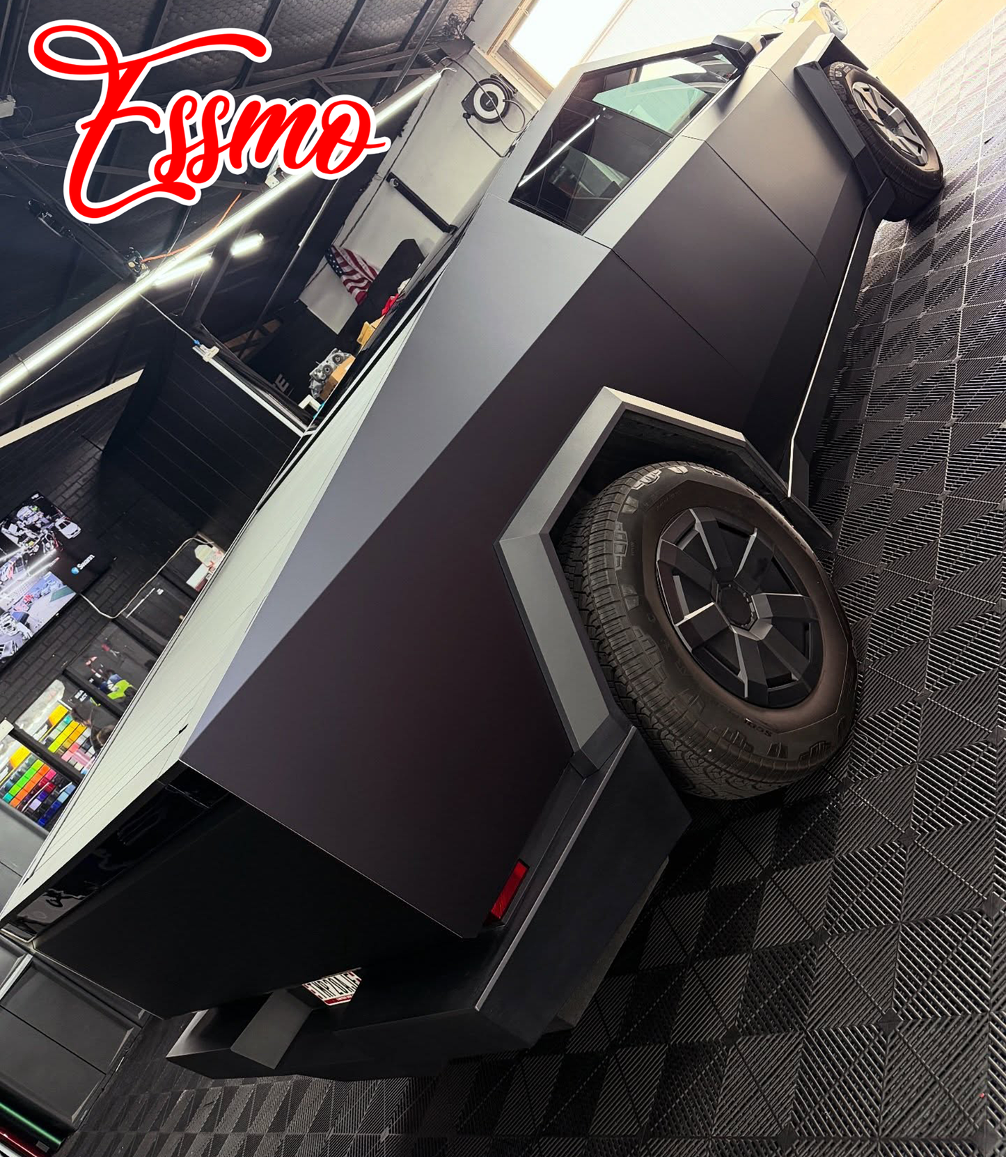 Matte Metallic Blackish Blue Dry Apply PPF TPU Paint Protection Film